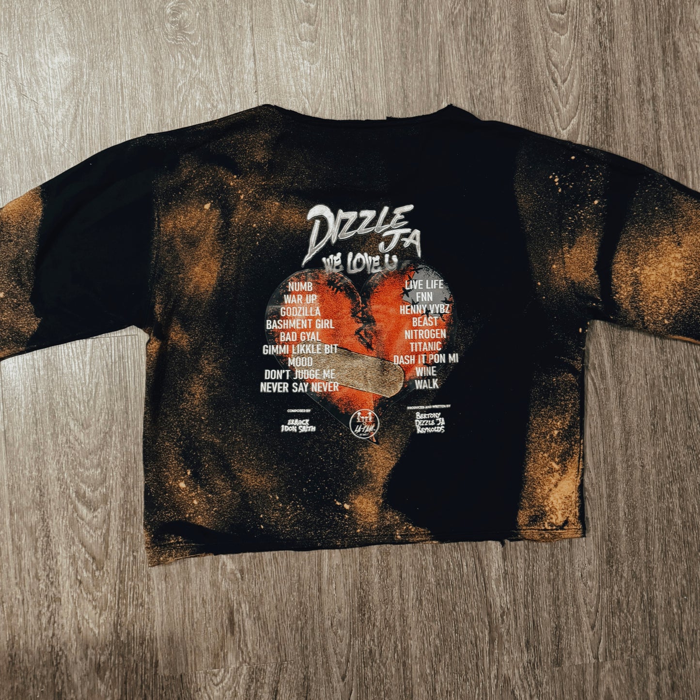 Custom Crop Air brush suit