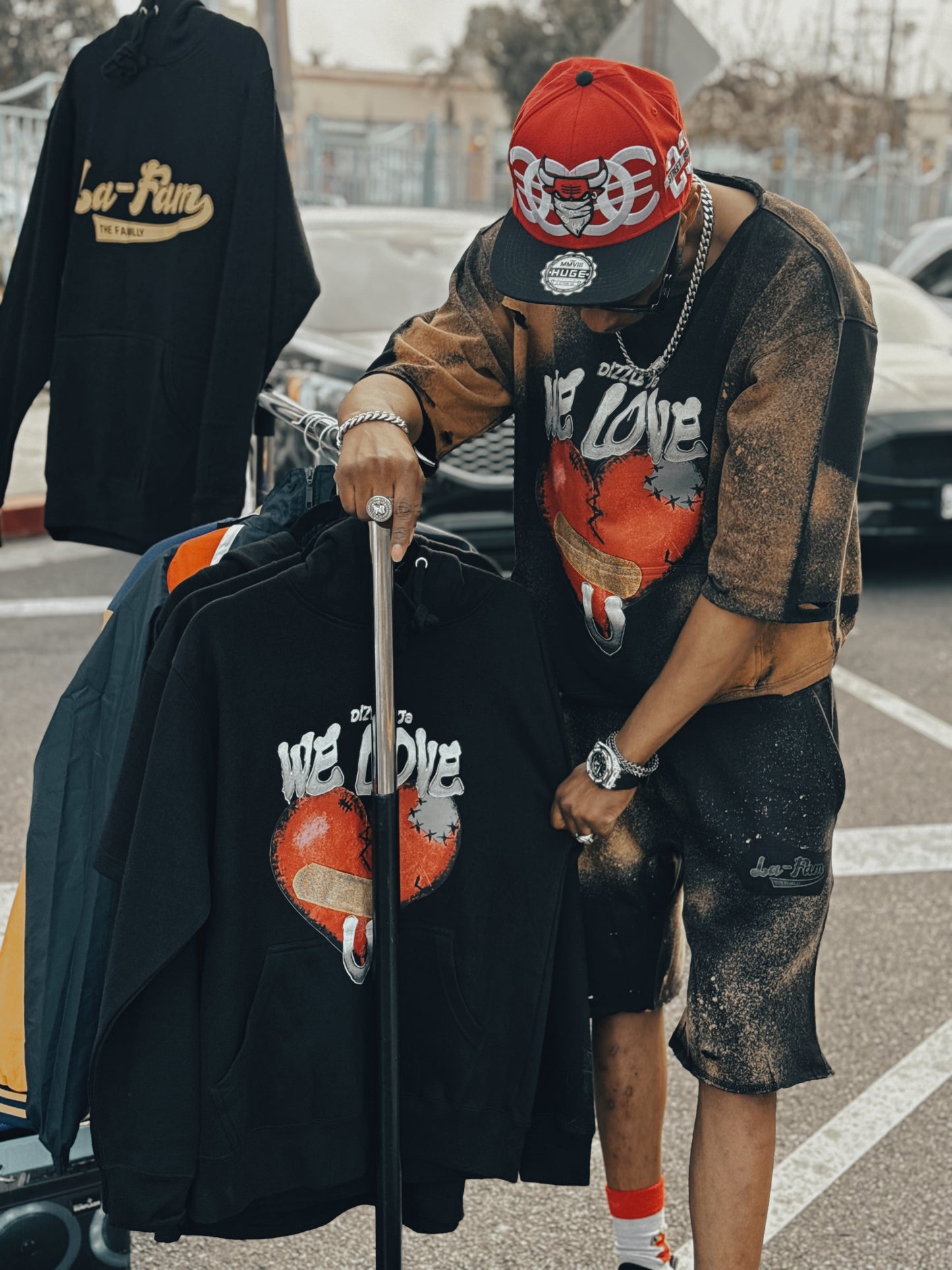 Custom Crop Air brush suit