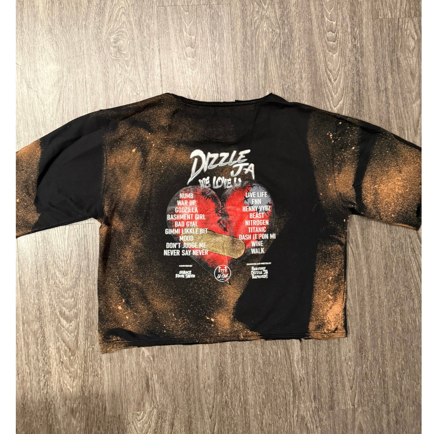 Custom Crop Air brush suit