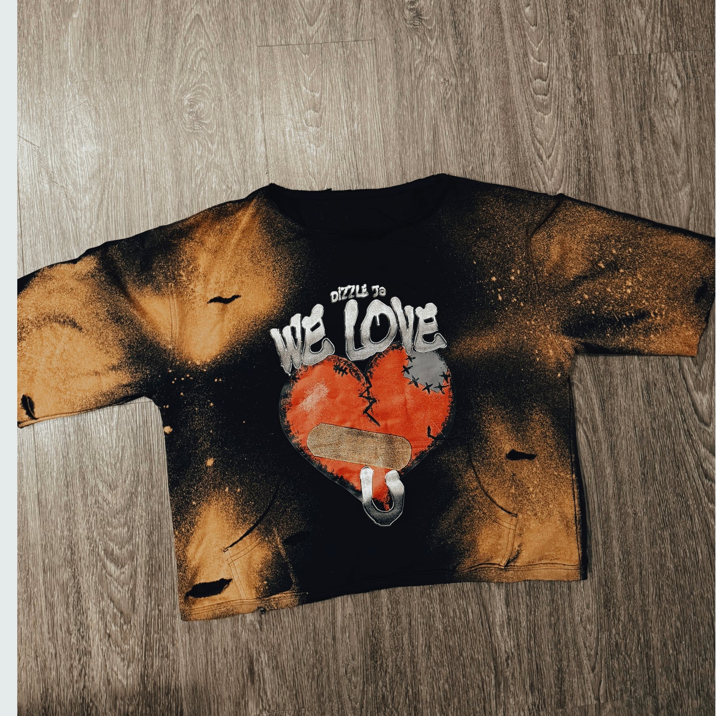 Custom Crop Air brush suit