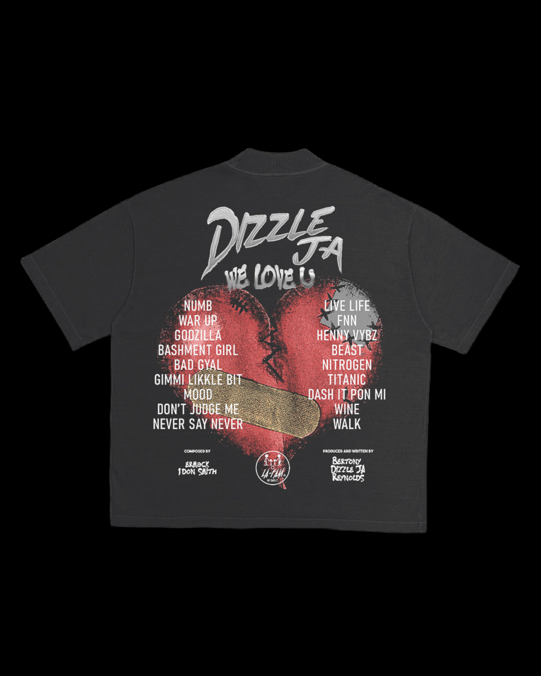 Dizzle JA We Love U T.Shirts