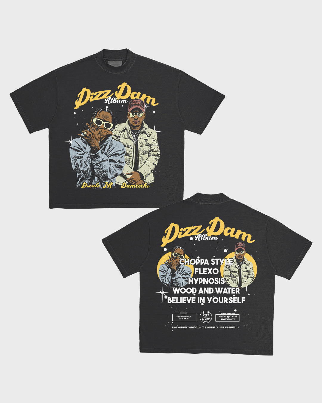 Dizz Dam Album T.Shirt